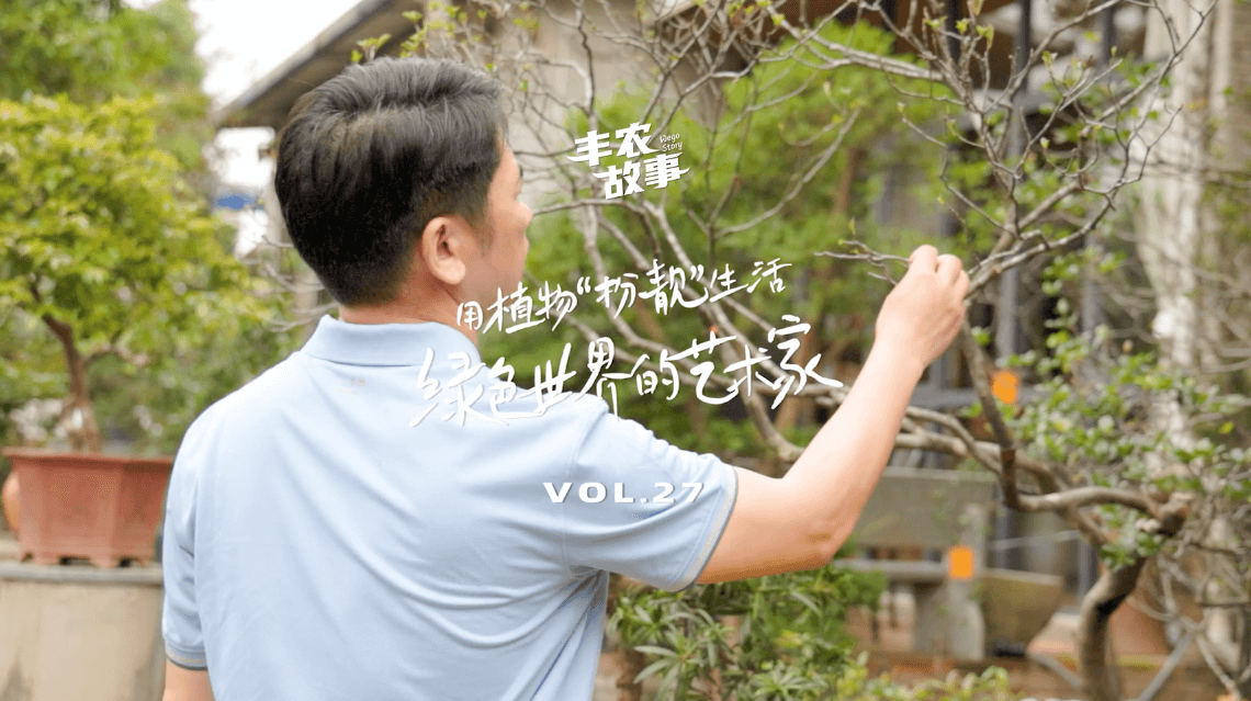 17年，他用一草一木去点亮了一个个家。